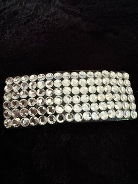 Vintage Joomi Joolz Rhinestone Tortoise Barrette France French Hair Clip